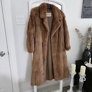 Real Vintage Canadian Mink Fur Coat